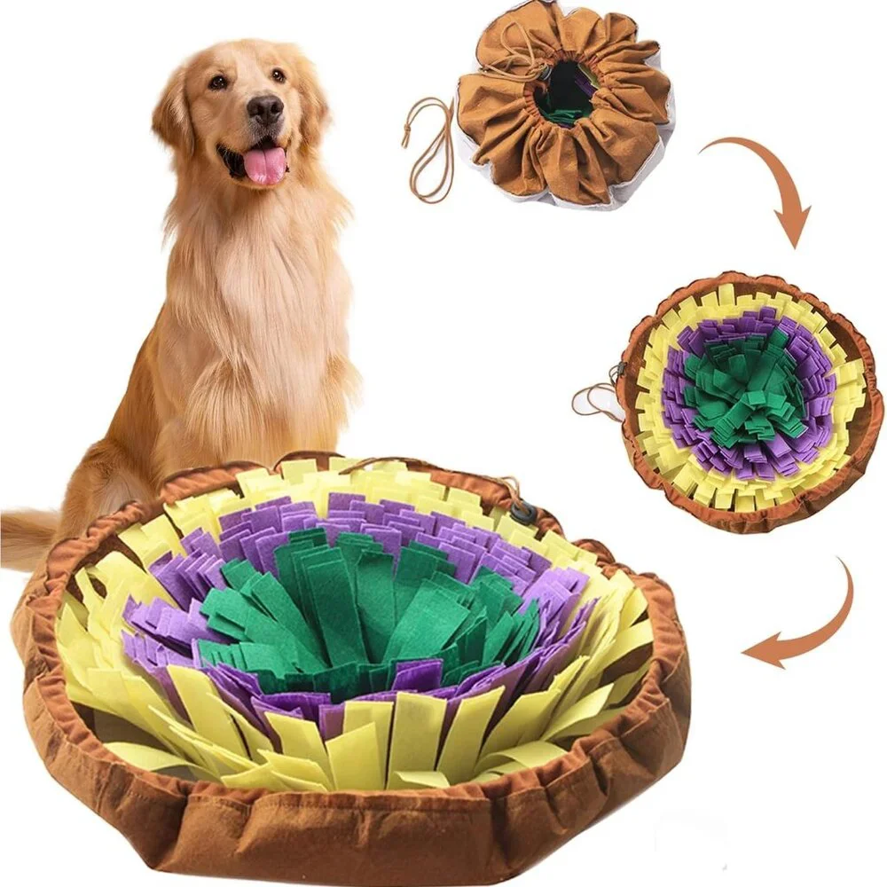 NWOT IFOYO Portable Washable Dog Snuffle Mat Interactive Puzzle Toy